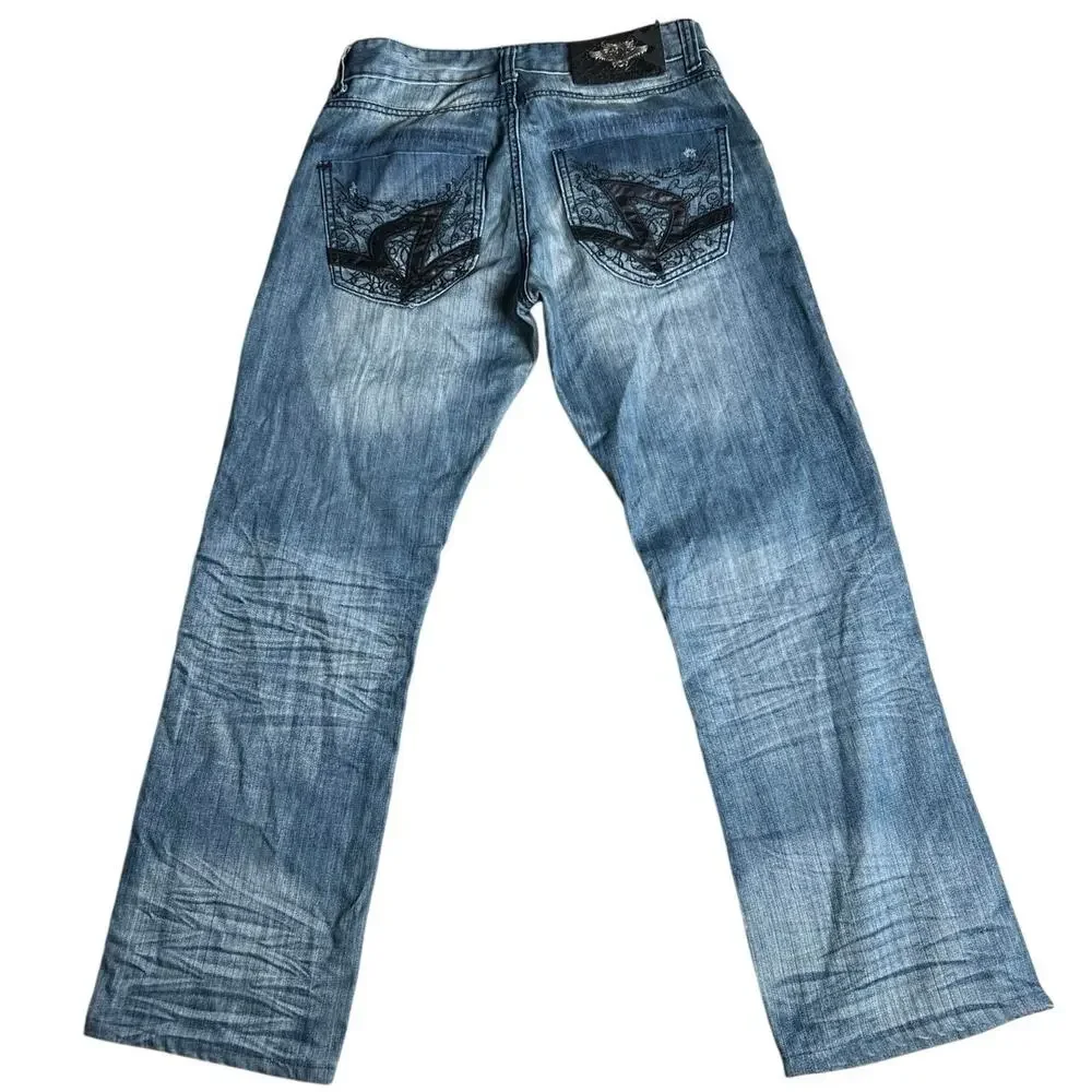 Do Denim Men’s Jeans Y2K Grunge Retro Western Pockets Rare Do denim 30/32